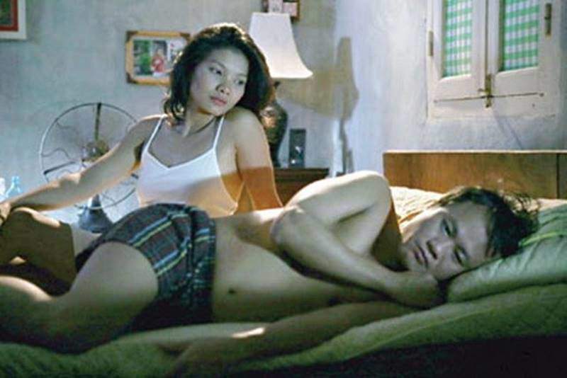 Diễn viên điện ảnh Kiều Trinh cũng từng gây ấn tượng khi đóng cảnh “nóng” trong phim “Mùa len trâu”, “Bi đừng sợ”.
