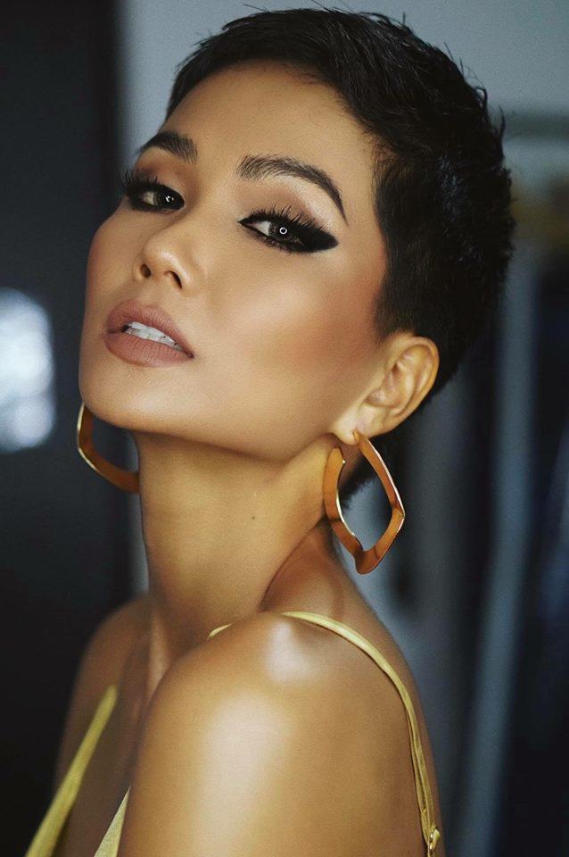 troi nang nong, hay tham khao kieu toc bup be cua h'hen nie va huong giang ngay - 2