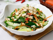 Bếp Eva - Cách làm nộm dưa chuột giòn ngon ai cũng thích