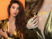 Thời trang - Tiền nhiều để làm gì, để mua nhẫn kim cương đeo kín tay như Hồ Ngọc Hà!