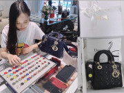 Thời trang - Bạn gái Duy Mạnh tiếp tục vung tay sắm hàng hiệu, đi uống trà cũng phải của Dior mới chịu