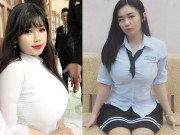 Tin tức thời trang - Hai nữ sinh sở hữu vòng một "phụ huynh" hơn 1 mét gây chấn động mạng xã hội