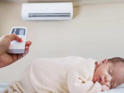 Làm mẹ - Nhiệt độ thích hợp trong phòng điều hòa giúp trẻ không bị ốm ngày hè
