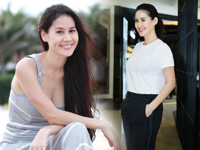 Chân dài Tiền Giang nức tiếng một thời lấy lại dáng thon sau sinh dù đã U50