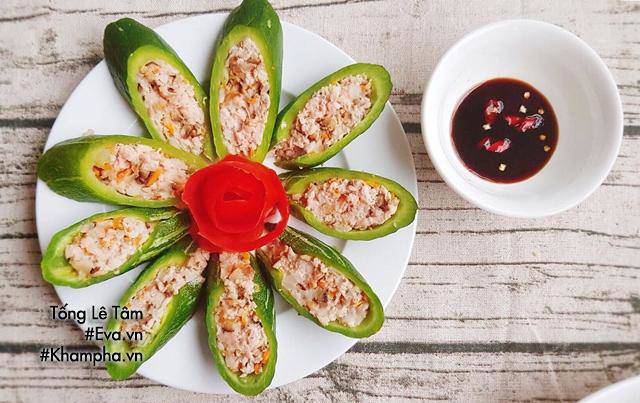 bua com chieu 4 mon ngon chi 82.000 dong, chong con khen toi tap - 2