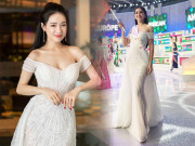 Thời trang - Nhã Phương lấn lướt Hoa hậu Tiểu Vy khi đụng hàng nhờ vòng một quá đẫy đà