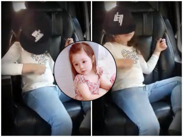 Con gái Elly Trần trổ tài chơi guitar say mê như nhạc công Rock chuyên nghiệp