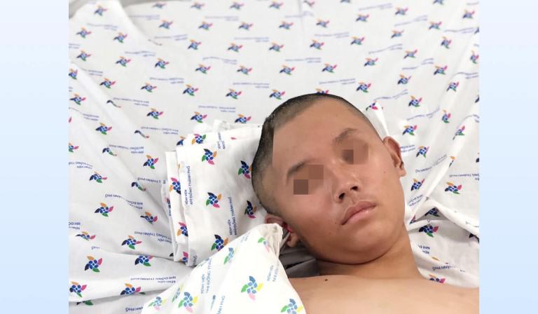 be trai bi hon me vi can benh nguy hiem ma cu ngo sot dau dau thong thuong - 2