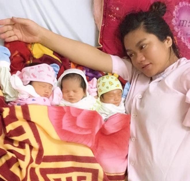 Mẹ Hưng Yên mang thai 4, sinh 3 khiến các bác sĩ trầm trồ vì 1000 ca mới có một - 1