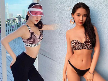 Lê Âu Ngân Anh ăn đêm lúc 1, 2h khuya mà body không chút mỡ thừa