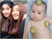 Làm mẹ - Em gái Nhã Phương khoe con trai béo trắng, dân mạng phát hiện điểm bất ngờ ở đôi mắt