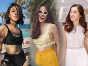 Thời trang - Style thời trang nữ tính ngày hè của Tăng Thanh Hà, Hạ Vi, Tú Hảo