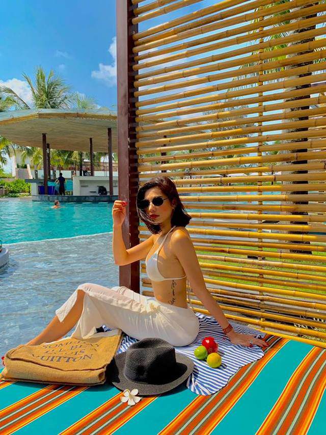 Lưu Đê Ly gặp “hạn” khi quảng cáo thuốc giảm cân nhưng bóp eo lố tay, méo... cả mái nhà - 7