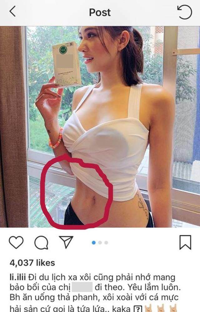 Lưu Đê Ly gặp “hạn” khi quảng cáo thuốc giảm cân nhưng bóp eo lố tay, méo... cả mái nhà - 5