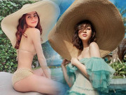 Thời trang - Cả bầu trời thương nhớ của Đỗ Mỹ Linh, Hồ Ngọc Hà được che bởi chiếc nón siêu khủng này