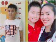 Làm mẹ - Sở hữu chiều cao vượt trội, nhìn ảnh con trai Lê Phương đứng với bạn cùng tuổi mà giật mình