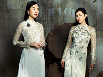 Nàng thơ xứ Huế Ngọc Trân đằm thắm trong tà áo dài lấy cảm hứng từ hoa quỳnh