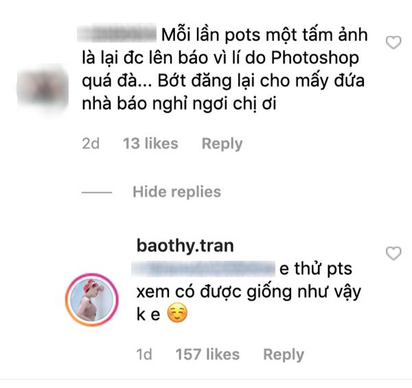 Bị cho là chỉnh ảnh quá đà, Bảo Thy đã có màn đáp trả amp;#34;cực gắtamp;#34; - 6