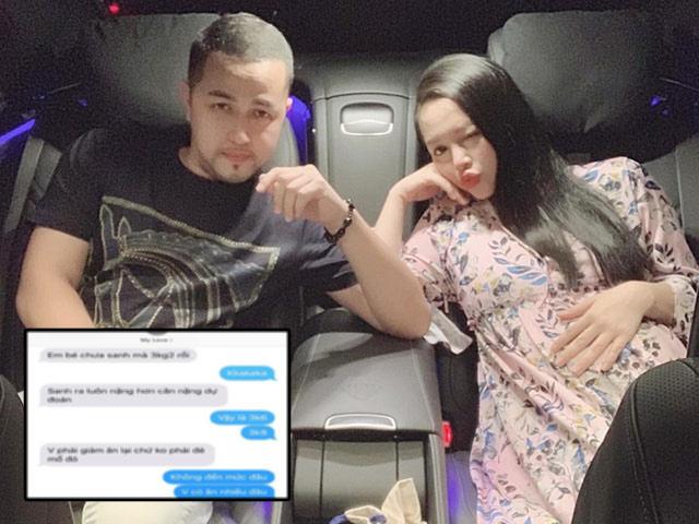 Dự sinh 1/5 chị dâu Bảo Thy chưa đẻ, đoạn chat về thai nhi lộ điều chồng đại gia lo