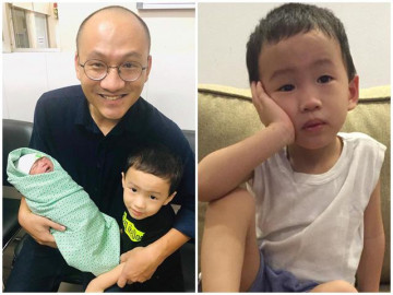 Chân dung vợ trẻ đẹp và con trai dễ thương của nam MC "Ai là triệu phú"