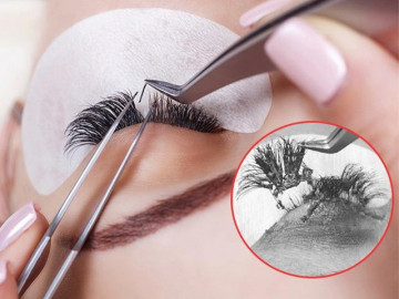 Loạt ảnh rợn cả người khiến chị em rùng mình: Xem xong còn ai dám đi nối mi?