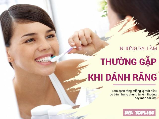 Những sai lầm khi đánh răng làm ảnh hưởng đến răng miệng bạn lâu dài