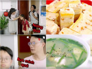 Chồng con khó ở vì nắng nóng, vợ Hoàng Bách bế bụng vào bếp làm ngay 2 món này