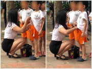 Làm mẹ - Cô giáo hotgirl chăm các bé thế này bảo sao bố nào cũng muốn xin cho con vào học