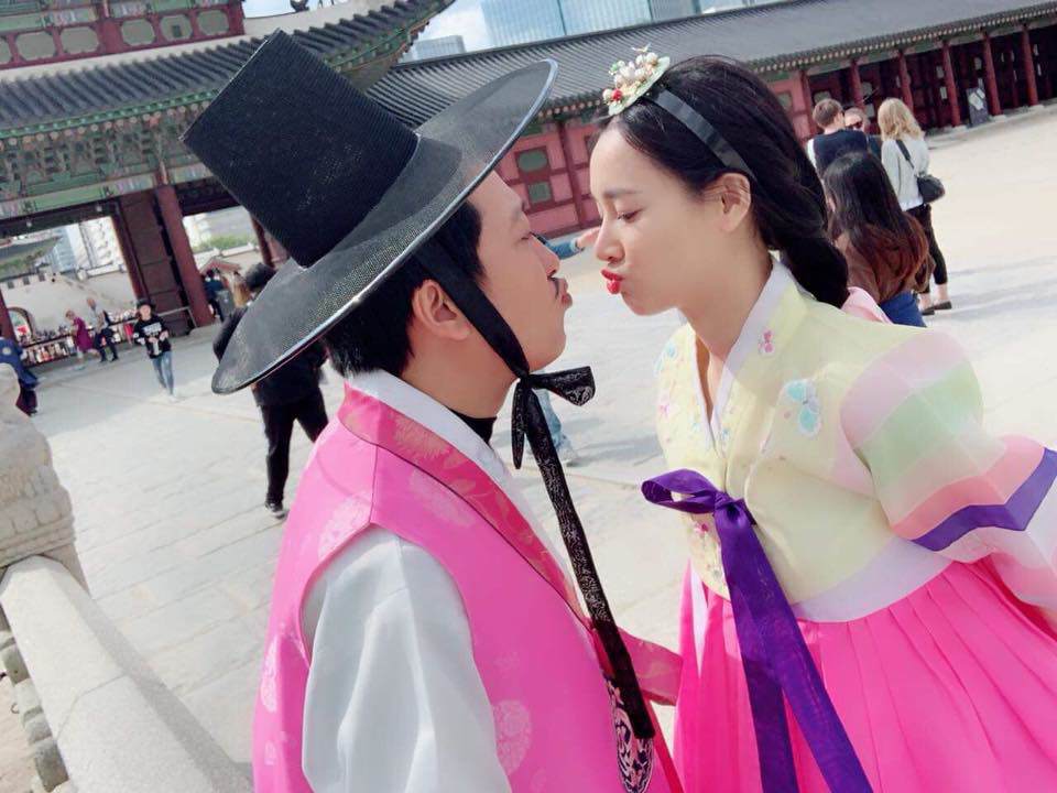 Trường Giang Nhã Phương diện đồng phục học sinh hoá amp;#34;cặp đôi tình thơamp;#34; đầy mộng mơ - 3