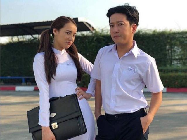 Trường Giang Nhã Phương diện đồng phục học sinh hoá amp;#34;cặp đôi tình thơamp;#34; đầy mộng mơ - 1