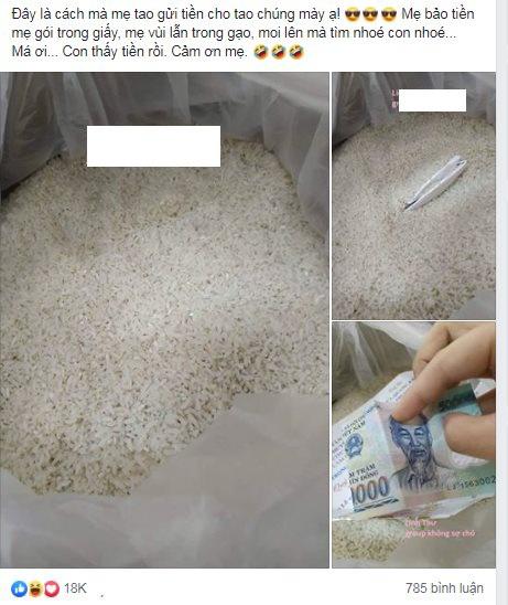 Có con gái đi học xa nhà, cách gửi tiền của bà mẹ khiến ai cũng nể phục - 1