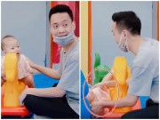 Làm mẹ - 1 giây không để ý, JustaTee để con ngã, dân mạng hét: "Tìm bố khác"