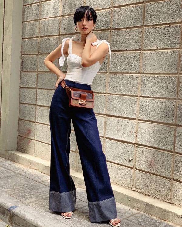 Đôi bạn thân Thanh Hằng, Hồ Ngọc Hà mix túi xách cao tay đến... cướp cũng không giật được - 10