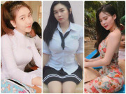 Làm đẹp - Top 3 nữ sinh có vòng 1 bức size không thua kém cô nàng có ngực 110cm ở Hải Dương