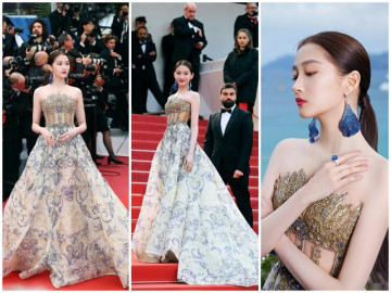 Không cần chiêu trò, có một cô gái 22 tuổi đến Cannes được khen ngợi hết lời nhờ... thần thái