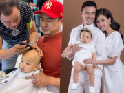 Giải trí - Cạo trọc đầu con, Thúy Diễm - Lương Thế Thành bị "nhắc nhở" vì lý do này