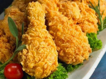 Gà rán ngon giòn rụm với cách làm siêu đơn giản tại nhà