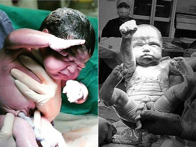 Những bức ảnh em bé khi chào đời đáng yêu hết nấc, vừa đăng đã được triệu like