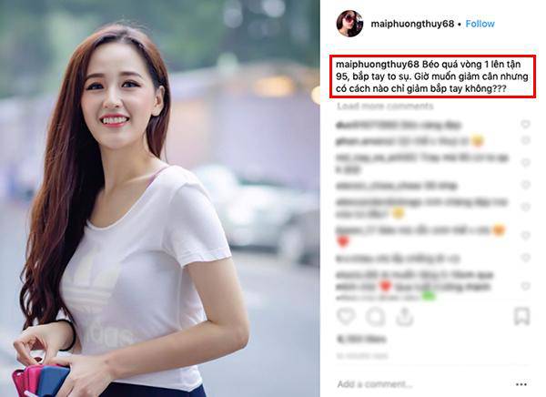 Hết Kỳ Duyên đến Mai Phương Thuý lộ ảnh tăng cân quá đà, bắp tay to sụ, vòng 1 thì... - 4