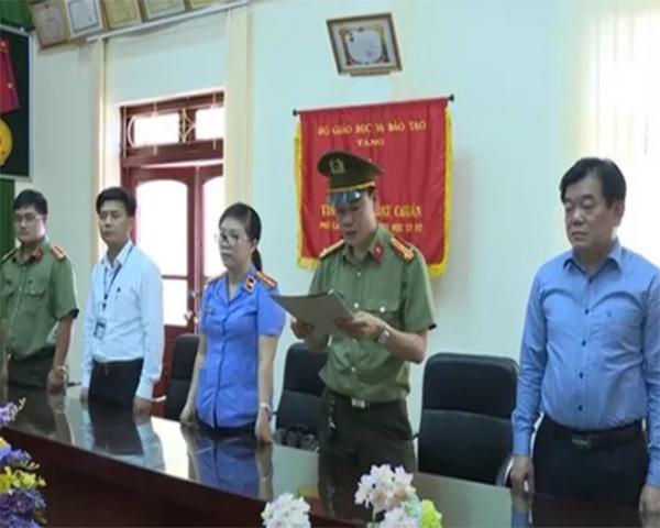 vu gian lan diem thi thpt o son la: "bi an" thi sinh n.h.p. - 1