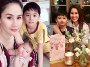 Giải trí - Vừa sinh con gái, Thân Thúy Hà thú nhận đầy chạnh lòng chuyện con trai đầu bị “ra rìa”