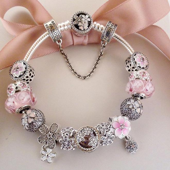 Pandora Rose Crown O Necklace Set Jewelry-Pandora Charm Outlet Online UK