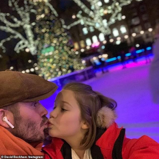 Nhiều lần nhận gạch đá, David Beckham vẫn làm hành động đặc biệt với con gái lớn phổng phao - 3