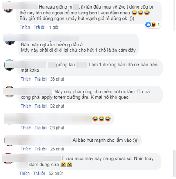 "tu xu" mun cung dau voi may hut mun cam tay, co gai nhan cai ket... dang long! - 4