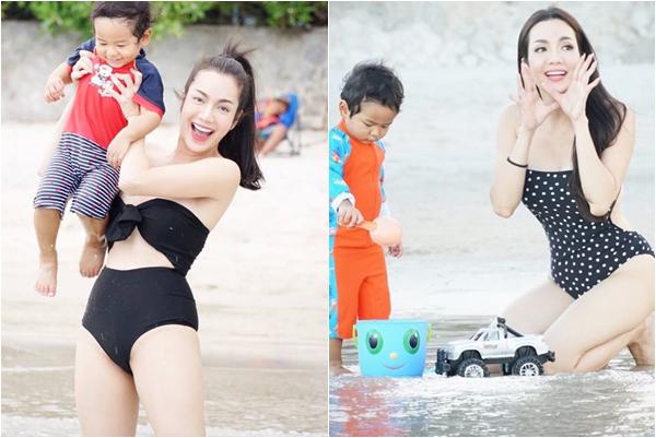 Mẹ bầu khỏa thân gây sốt mạng đã đẻ con, khoe ảnh ngực trần cho con bú đẹp ngỡ ngàng - 7