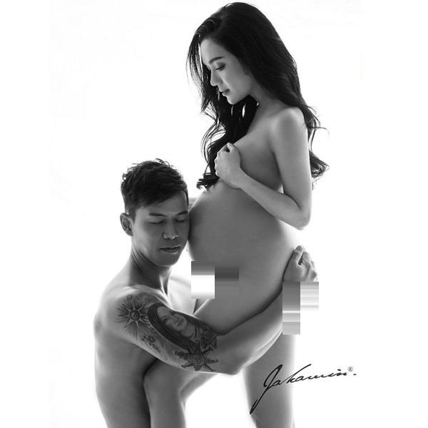 Mẹ bầu khỏa thân gây sốt mạng đã đẻ con, khoe ảnh ngực trần cho con bú đẹp ngỡ ngàng - 2