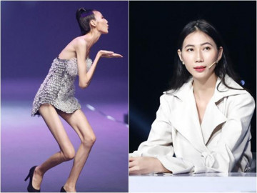 Người mẫu gầy nhất showbiz trở lại sau thời gian bị dân mạng gièm pha, trù chết