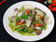 Bếp Eva - 3 cách làm thịt bò xào ngon mềm được nhiều nhà thực hiện