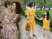 Thời trang - Muốn cùng con diện đồ đôi ăn ý, các mẹ nhớ học hỏi 4 cặp mẹ con đình đám này