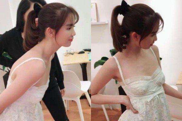 "nu hoang noi y" ngoc trinh va nhung pha de lo nguc chay xe khien ai cung vo mong - 7